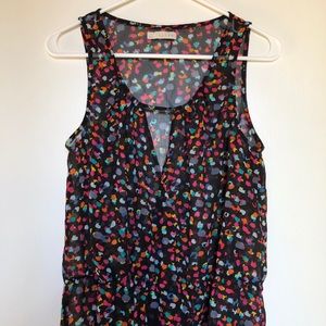 Hinge - colorful sleeveless top